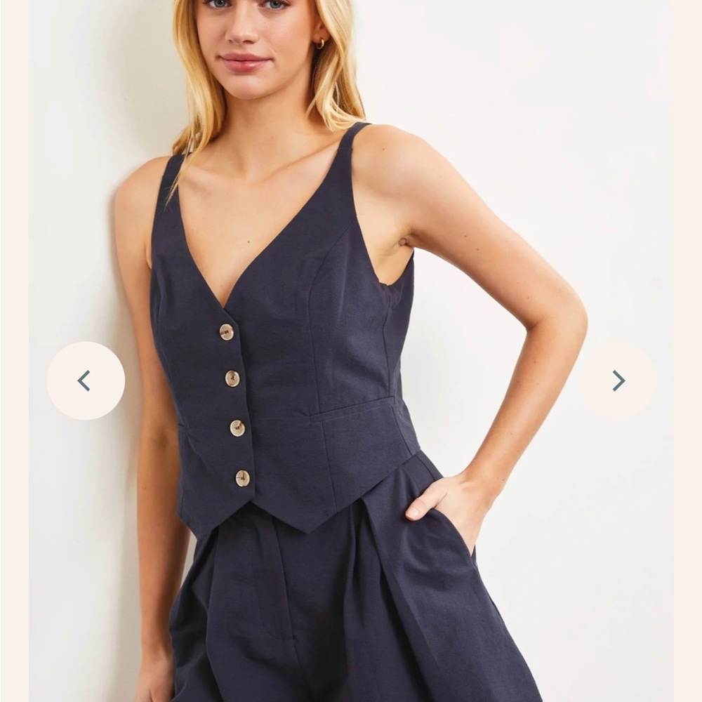 Mustard seed romper size small nwt